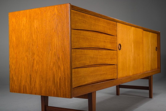 Image 1 of Ulvö dressoir van teakhout, ontworpen door Erik Wörtz voor Ikea, 1964.