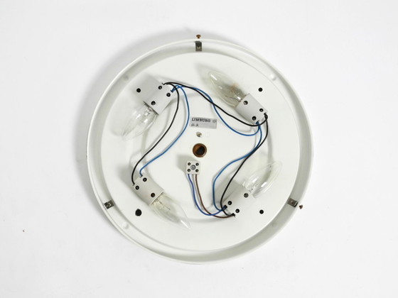 Image 1 of Stunning 1960s illuminated Limburg crystal glass wall mirror