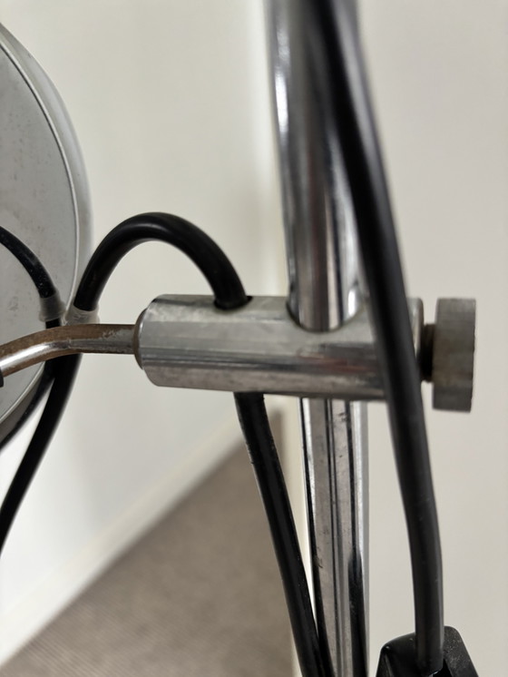 Image 1 of Lampada vintage a forma di bulbo oculare spaziale, completamente originale.