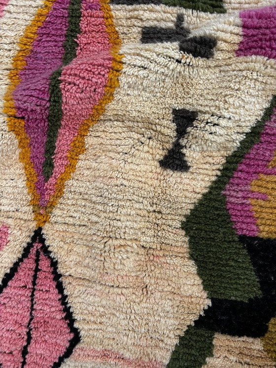 Image 1 of Modern Moroccan Boujad Rug 160x270 cm Wool Carpet – Rug for Modern Interiors