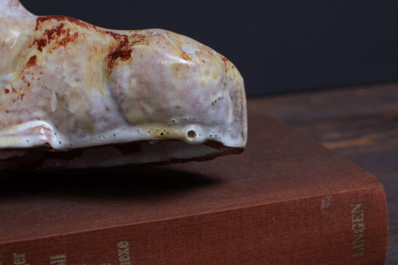 Image 1 of German Donkey Figurine from Hamelner Töpferei Keramik, 1960s