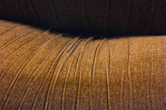 Image 1 of Divano modulare in velluto color ruggine di Doimo, anni '70.