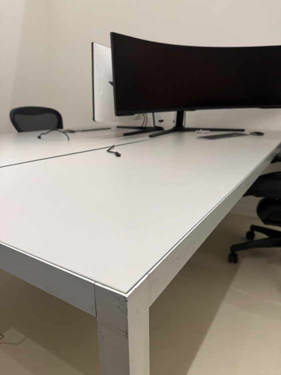 Image 1 of MDF Italia LIM 220x90 ceramic/aluminium cable tray