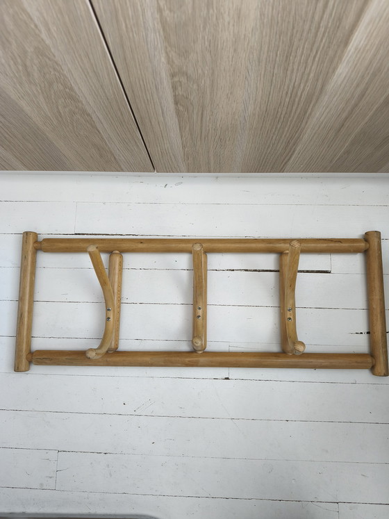 Image 1 of Wandgarderobe Ton, Bugholz