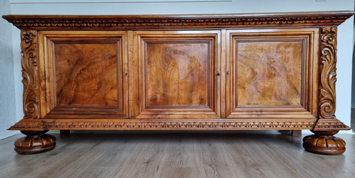 Walnut sideboard