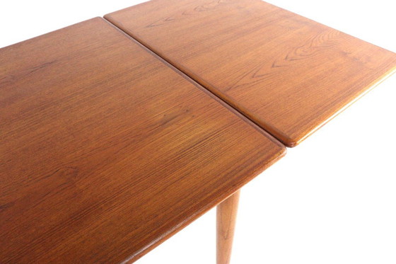 Image 1 of Rectangular extendable dining table 'Flovt' vintage Danish design