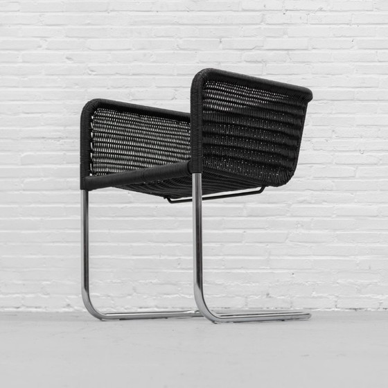 Tecta D44 Dining Chairs Set 80's – Chrome (photo 7 of 20)