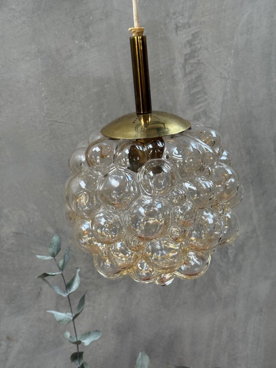 Vintage Design Lamp - Helena Tynell - Bubble Pendant Lamp – Copper, Glass (photo 6 of 10)