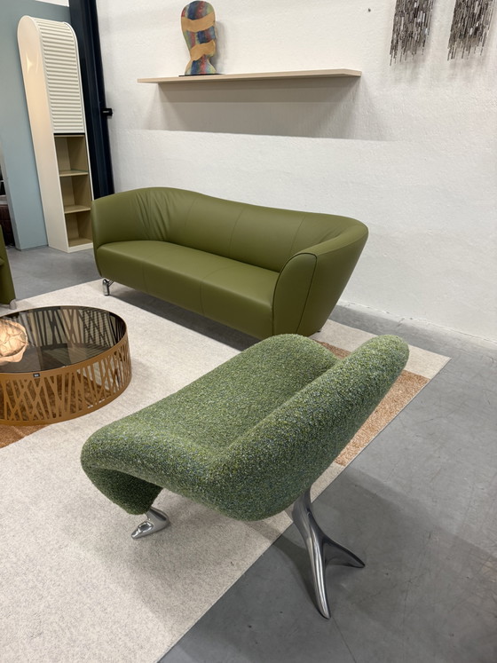 Leolux Papageno Fauteuil Tissu Vert – Other (photo 8 of 8)