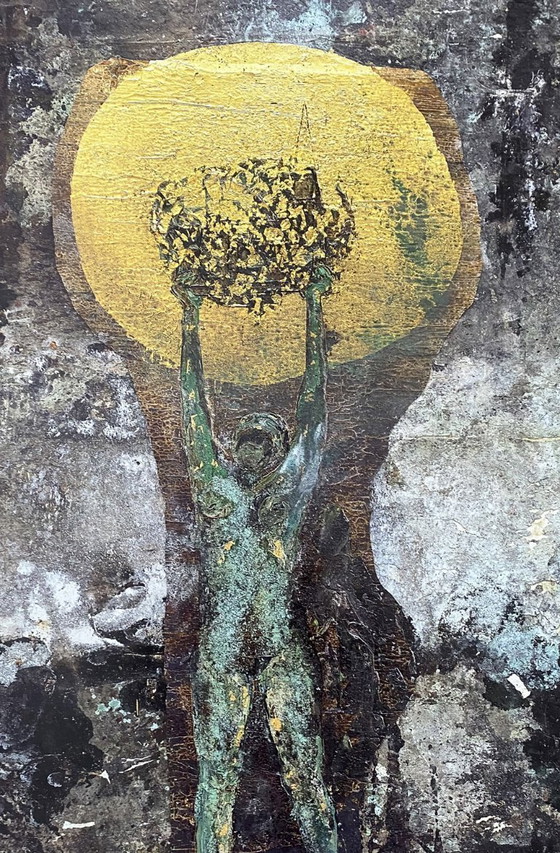 Image 1 of Affiche d'Anselm Kiefer pour « Les femmes alchimistes ».