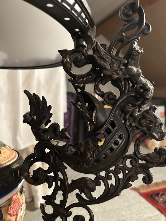 Image 1 of Lámpara antigua grande de scheepjes