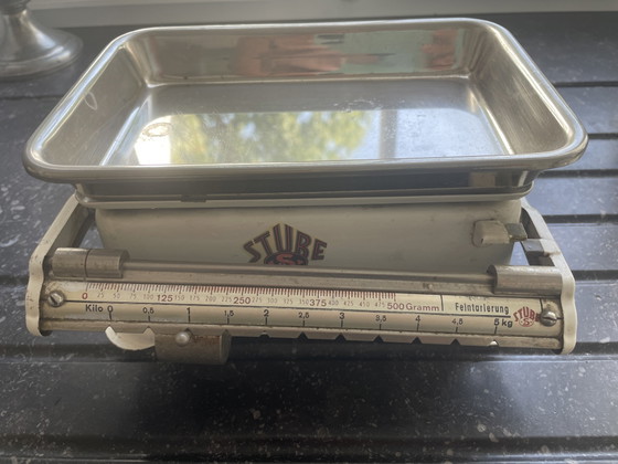 Vintage Weegschaal Stube – Decoratieve objecten, Metal (photo 3 of 5)