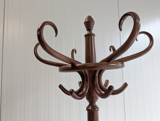 Vintage Staande Kapstok in Thonet-stijl – Kapstokken, Wood (photo 7 of 7)