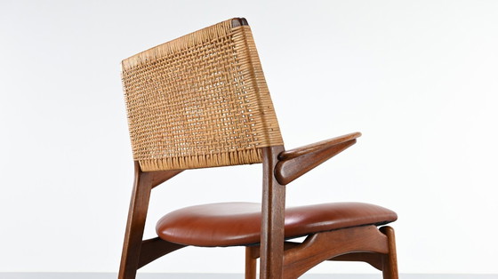 Image 1 of  E. Knudsen, Model 48 armchair for Jensen & Lykkegaard. Denmark, C.1950