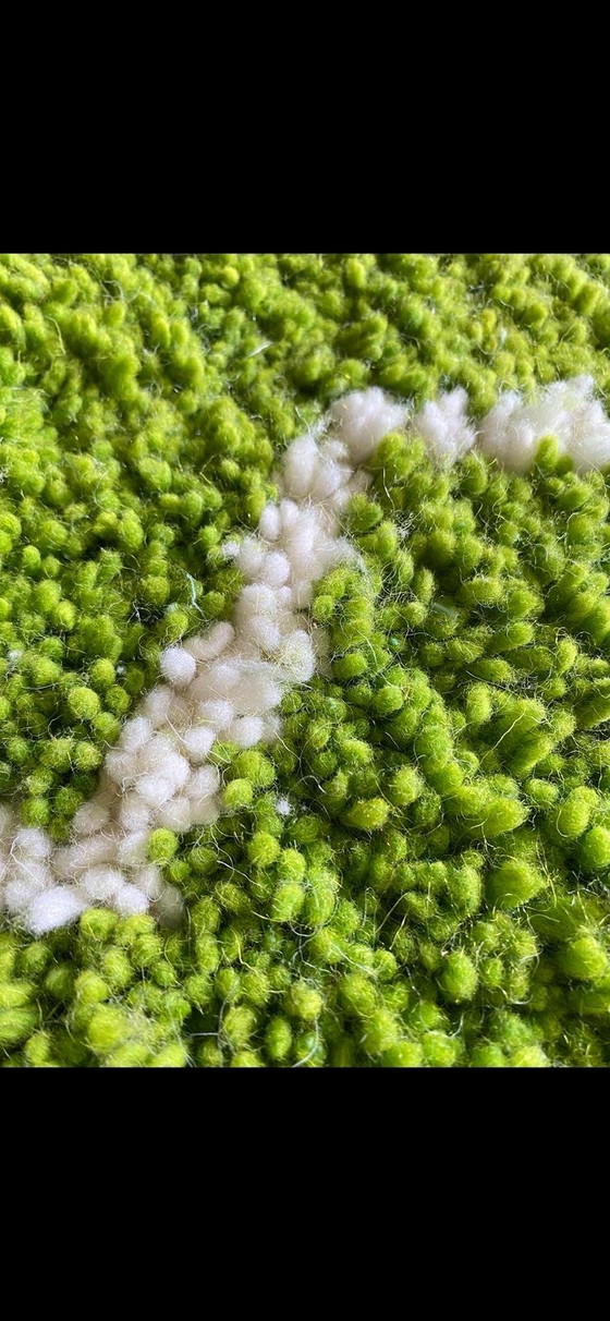 Image 1 of Authentischer handgeknüpfter Berberteppich – Atlaswolle – 300 x 200 cm