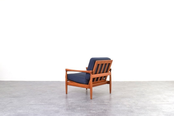 Image 1 of Poltrone Mid-Century Kolding in quercia di Erik Wørts per IKEA, anni '60, set di 2