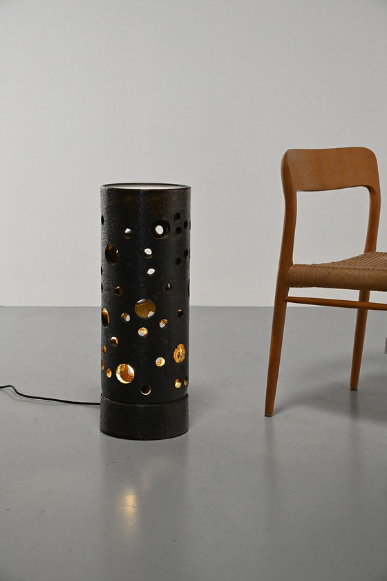 Image 1 of Keramieken vloerlamp