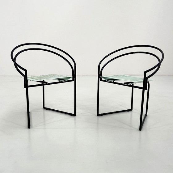 Black & Mint La Tonda Chair By Mario Botta For Alias, 1980s – Side chairs, Metal (photo 11 of 11)