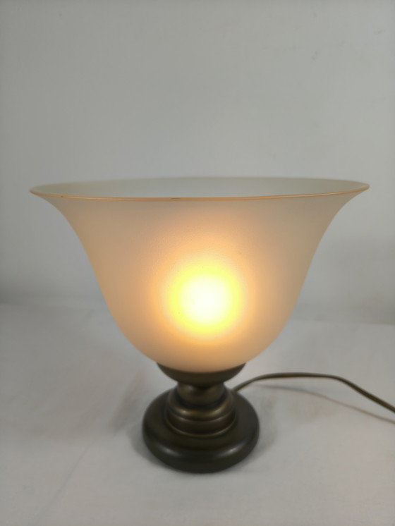 Image 1 of Vintage Art Deco Uplight Table Lamp Lucie N08