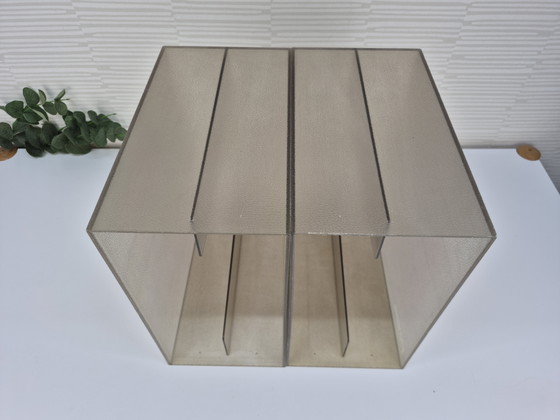 Vintage BOA Inter (2) LP holder/vinyl rack/record bin. – Shelving unit, Plastic (photo 11 of 12)