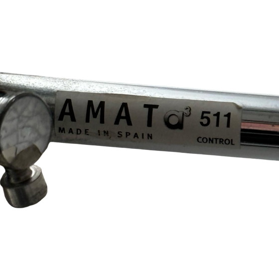 Image 1 of Pepe Cortes - Amat Jamaica - Sgabello vintage industriale - Seduta in legno