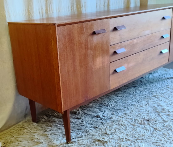Credenza in teak in stile scandinavo di G-Plan - anni '60 – Credenze, Wood (photo 8 of 10)