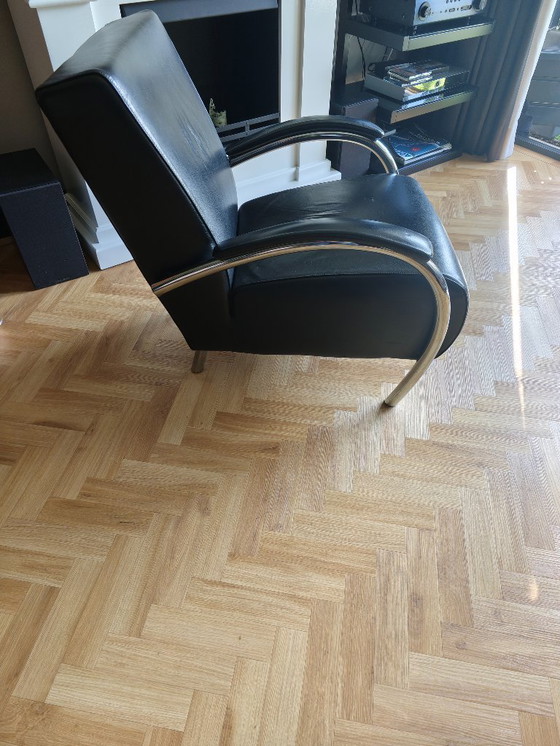 Image 1 of Molinari accademia fauteuil leer