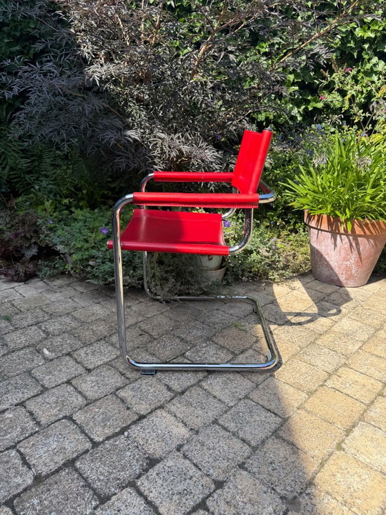 4 Fasem Vintage Chairs – Dining chairs, Leather (photo 3 of 8)