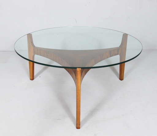 Table basse conçue par Sven Ellekaer pour Hohnert, années 1960