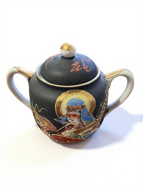 Image 1 of Servizio da sei tè e caffè Kutani - Giappone