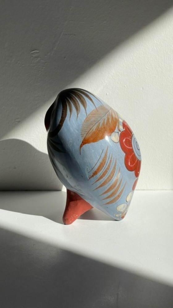 Vintage HANDCRAFTED Ceramic OWL – MEX JP, Decorative Objects (photo 29 of 35)