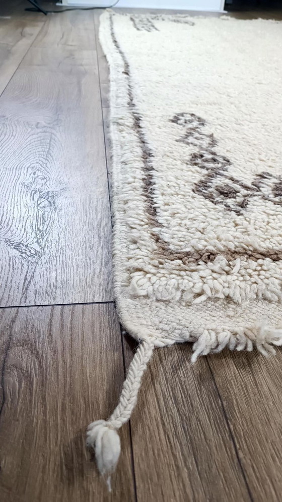 Image 1 of Berberteppich Schurwolle Marokkanischer Teppich - 230 x 135 cm 300 x 200 m Typ B21.6