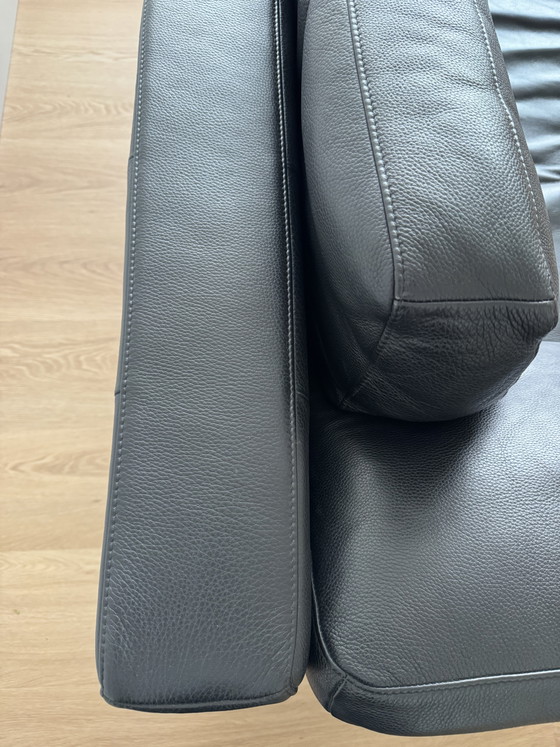 Image 1 of Rolf Benz 355 Cuir Noir
