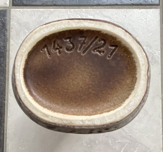 Image 1 of Oval U-keramik vase (uberlacker) model 14321, WGP 1960s