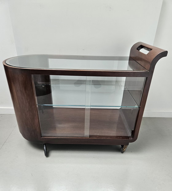 Image 1 of Carrito de servicio/carrito de té Art Déco de la década de 1920
