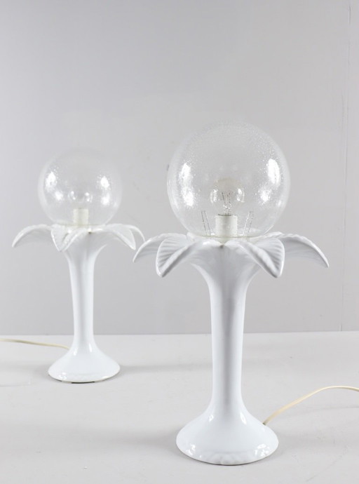 Set of 2 table lamps in the style of Michael Anderson, Hollywood Regency, 1970s