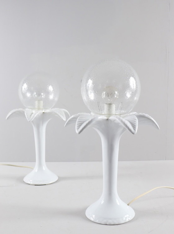 Image 1 of 2er Set/Tischlampen/Tischleuchten im Stile von Michael Anderson, Hollywood Regency, 1970er Jahre