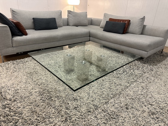 Image 1 of Large Van Beek Abel Coffee Table Glass | 130x110cm