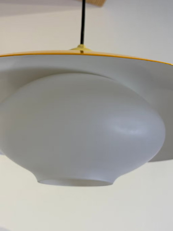 Philips, Louis Kalff UFO, Lampada a sospensione vintage anni '50 - '60, Lampade a sospensione, Metallo (foto 16 di 21)