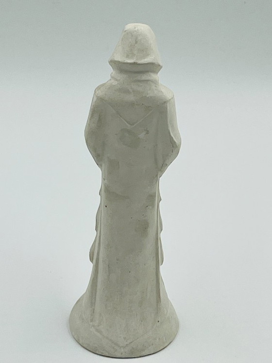 Notre-Dame du Capuchon in alabastro d'arte, Sculture, Ceramica, Crema, Classicisme (foto 3 di 9)