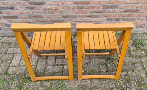 Image 1 of Aldo Jacober Voor Alberto
Bazzani 2 Stoelen Mod. Triëst
1960