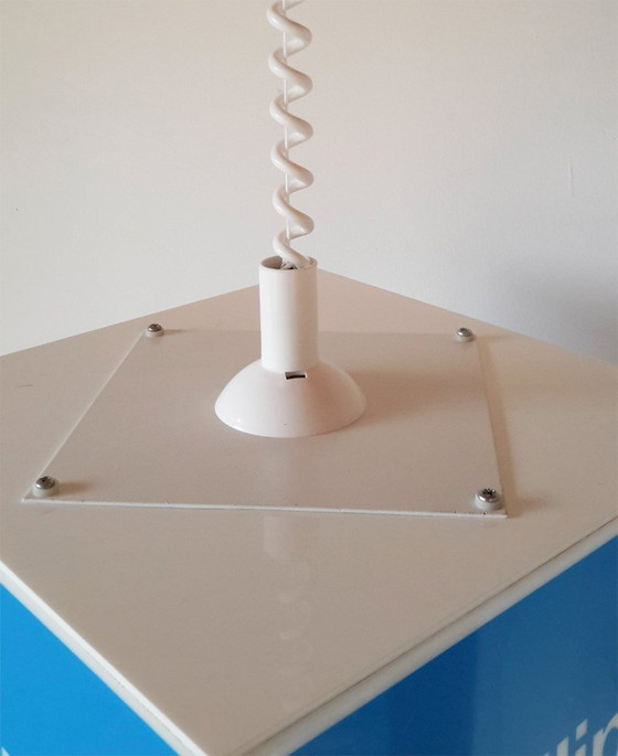 Image 1 of Plafonnier vintage unique / enseigne lumineuse Philips des années 1970