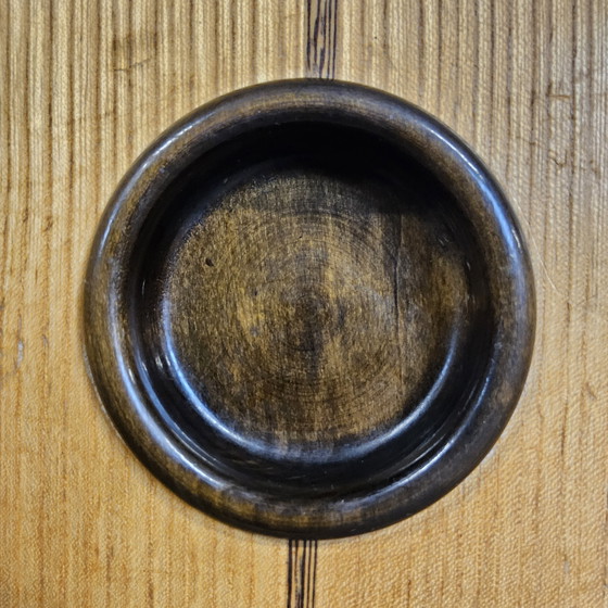 Image 1 of Vintage Ash Wood Fine Veneer Sideboard / Sideboard Erich Stratmann Oldenburger Werkstätten, Drawers and Cabinet