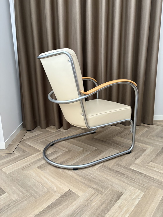 Image 1 of Poltrona Gispen 412 Dutch Originals, versione in pelle