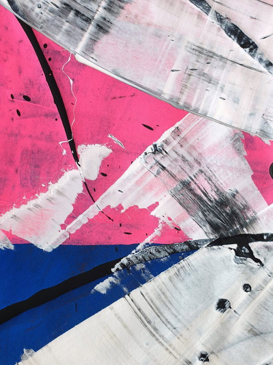 Jürgen Angeler - Die rosa Flamme - XXL – Gemälde & Zeichnungen, Canvas, Abstract (photo 25 of 35)