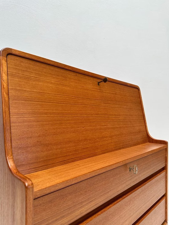 Image 1 of  Gabinetto danese vintage in teak 88 di Anre Wahl Iversen anni '60