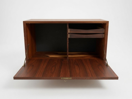 Image 1 of Mueble bar de pared de palisandro diseñado por Poul Cadovius para Cado.