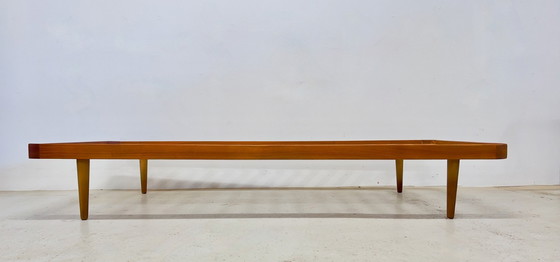 Image 1 of Teakhouten dagbed van Horsnæs Møbelfabrik, jaren 60.