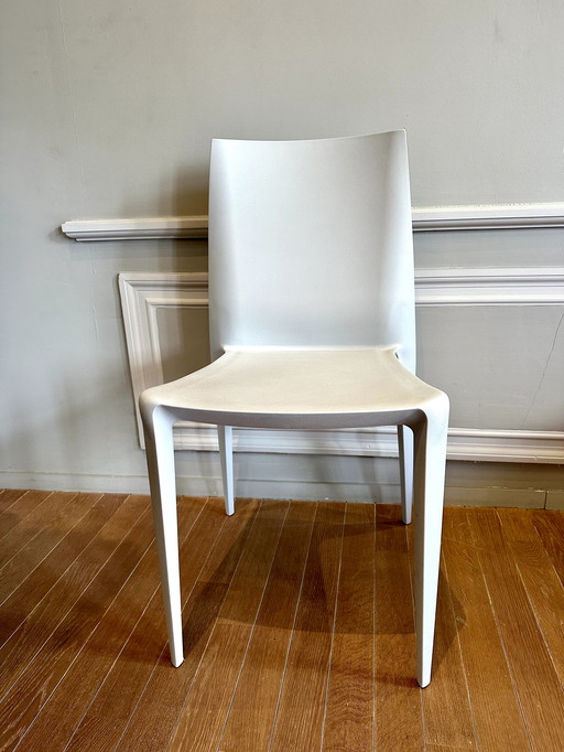  10x Mario Bellini chair for Heller (1998) in light grey