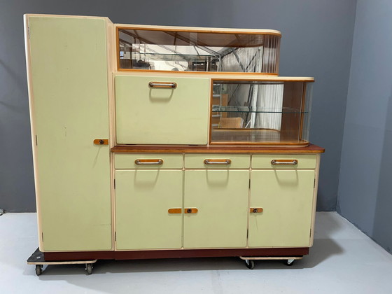 Image 1 of Mobile buffet cecoslovacco d'epoca di Tatra Nábytok - 1960 Mid-Century